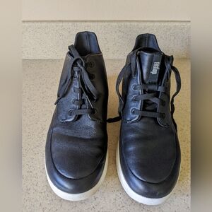 Fitflop Mens Sporty Pop Softy High Top Sneaker Shoes, Black, US S 7